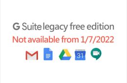 G Suite legacy free edition