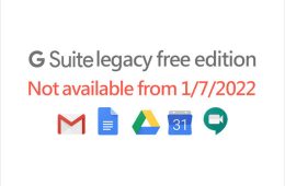 G Suite legacy free edition